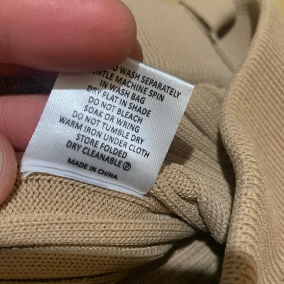 ⭐️NEW⭐️ENA PELLY -Macy Knit Pant In Beige -Size Medium •Retails $308USD - Picture 12 of 13